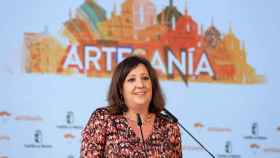 Patricia Franco, consejera de Economía de Castilla-La Mancha, este lunes en Farcama 2021