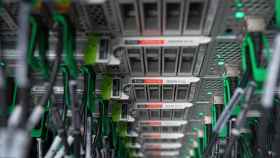 Primer plano de unos servidores de Oracle, como los que se instalarán en el centro de datos que abrirá la compañía en España.