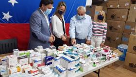 Recogida de medicamentos para gallegos en Venezuela.