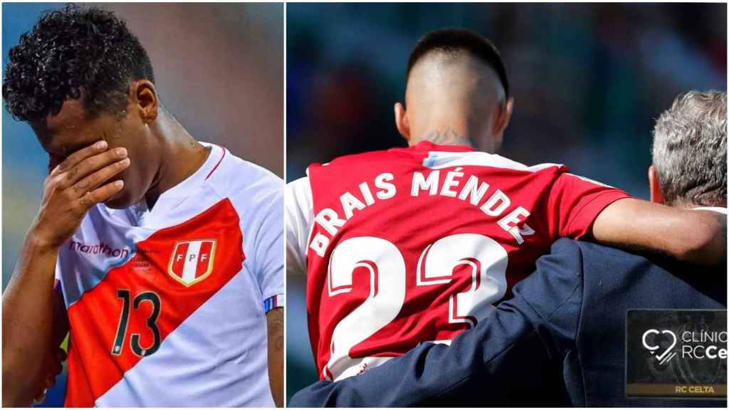 Renato Tapia y Brais Méndez siguen renqueantes tras el parón de selecciones