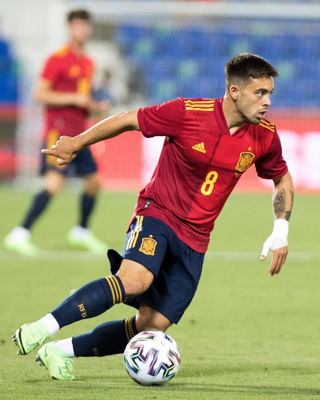 Fran Beltrán, el último jugador del Celta en debutar con la selección española