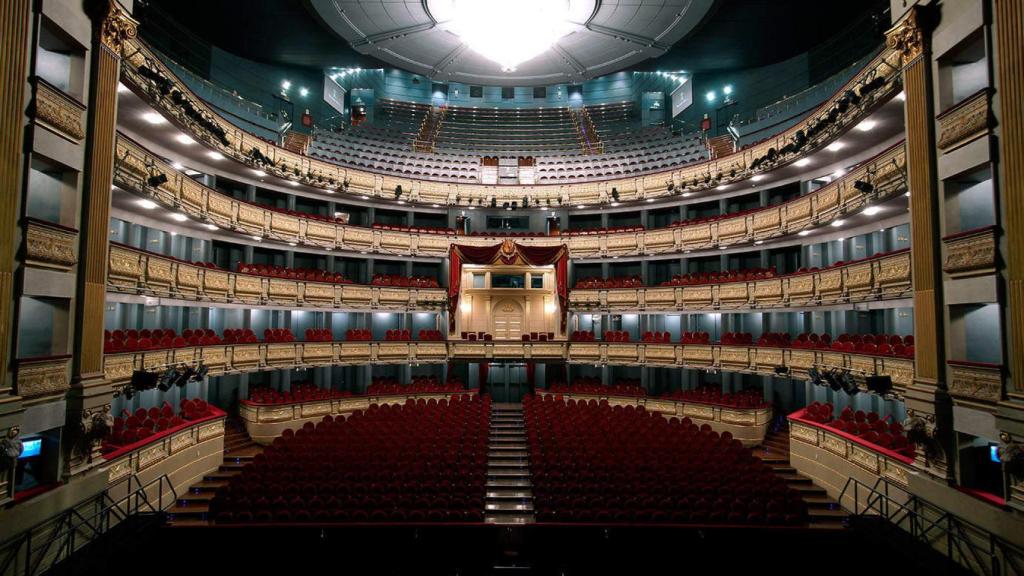 Interior del Teatro Real.