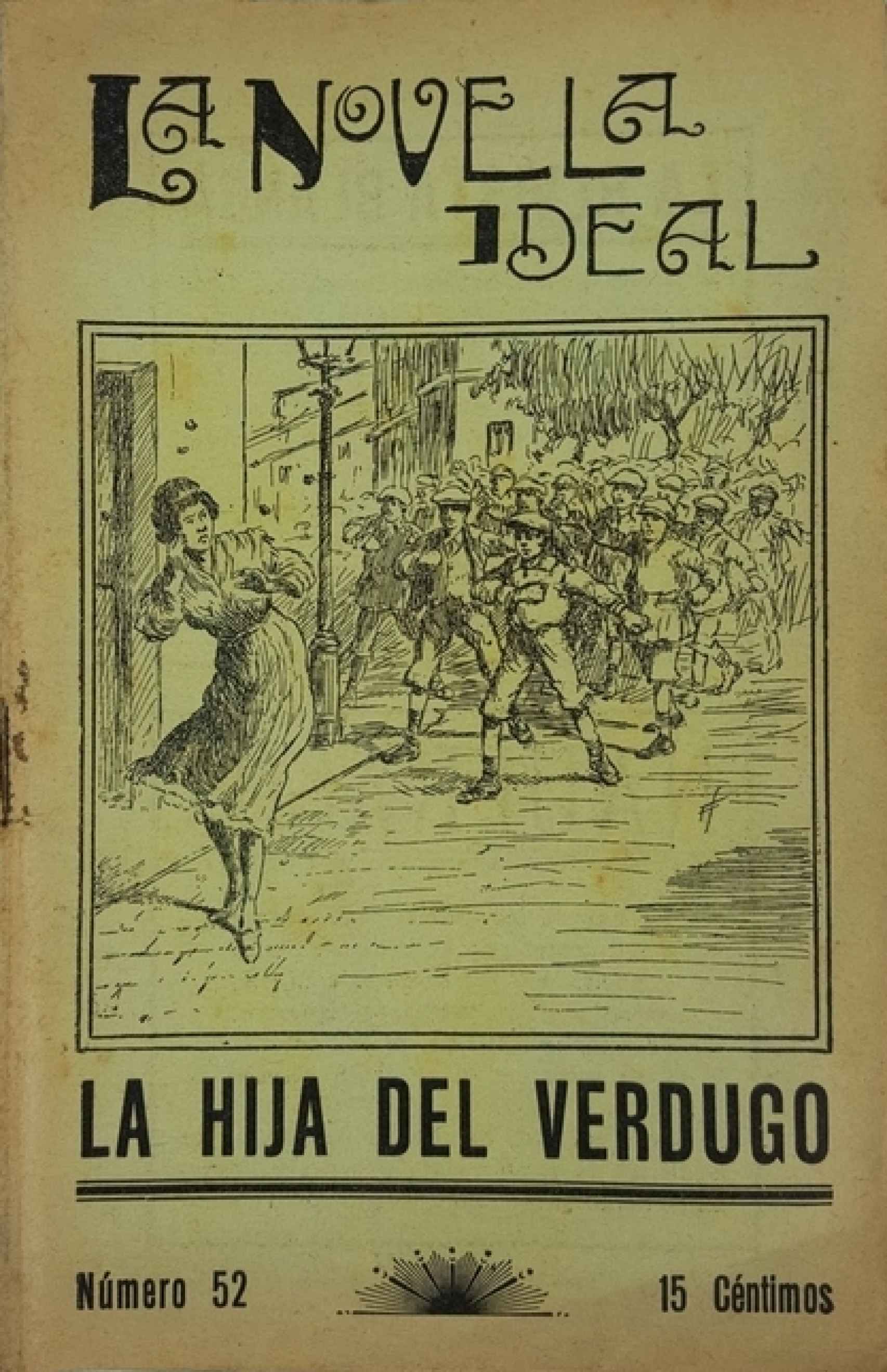 'La hija del verdugo', escrita por Federica Montseny y publicada en 'La Novela Ideal' en 1927.