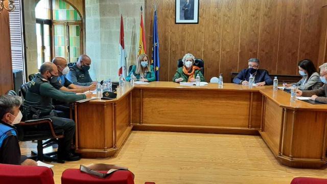 Reunión de la Junta de Seguridad Ciudadana de Alba de Tormes