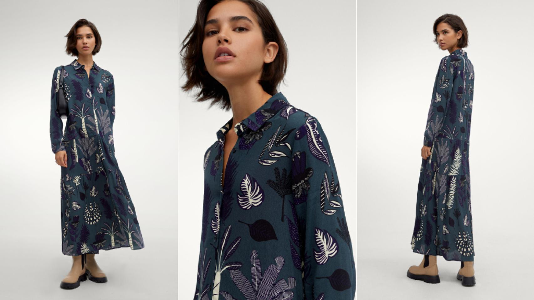 5 vestidos Parfois para un verano inolvidable: rebajas que te conquistarán 7 Moncloa Tercer vestido rebajado de Parfois: estampado acuarela para el verano