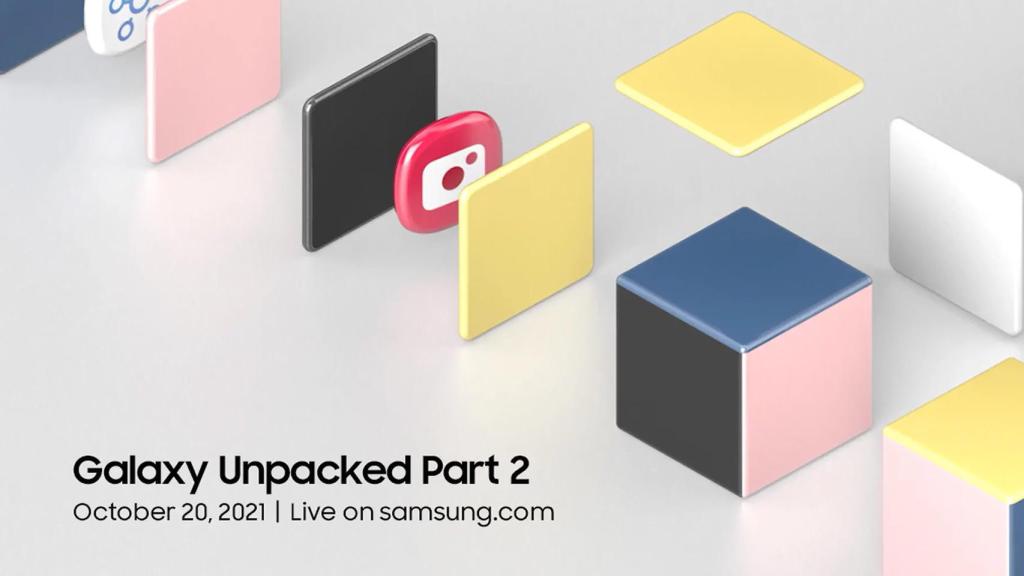 El Galaxy Unpacked Part 2 para el 20 de octubre