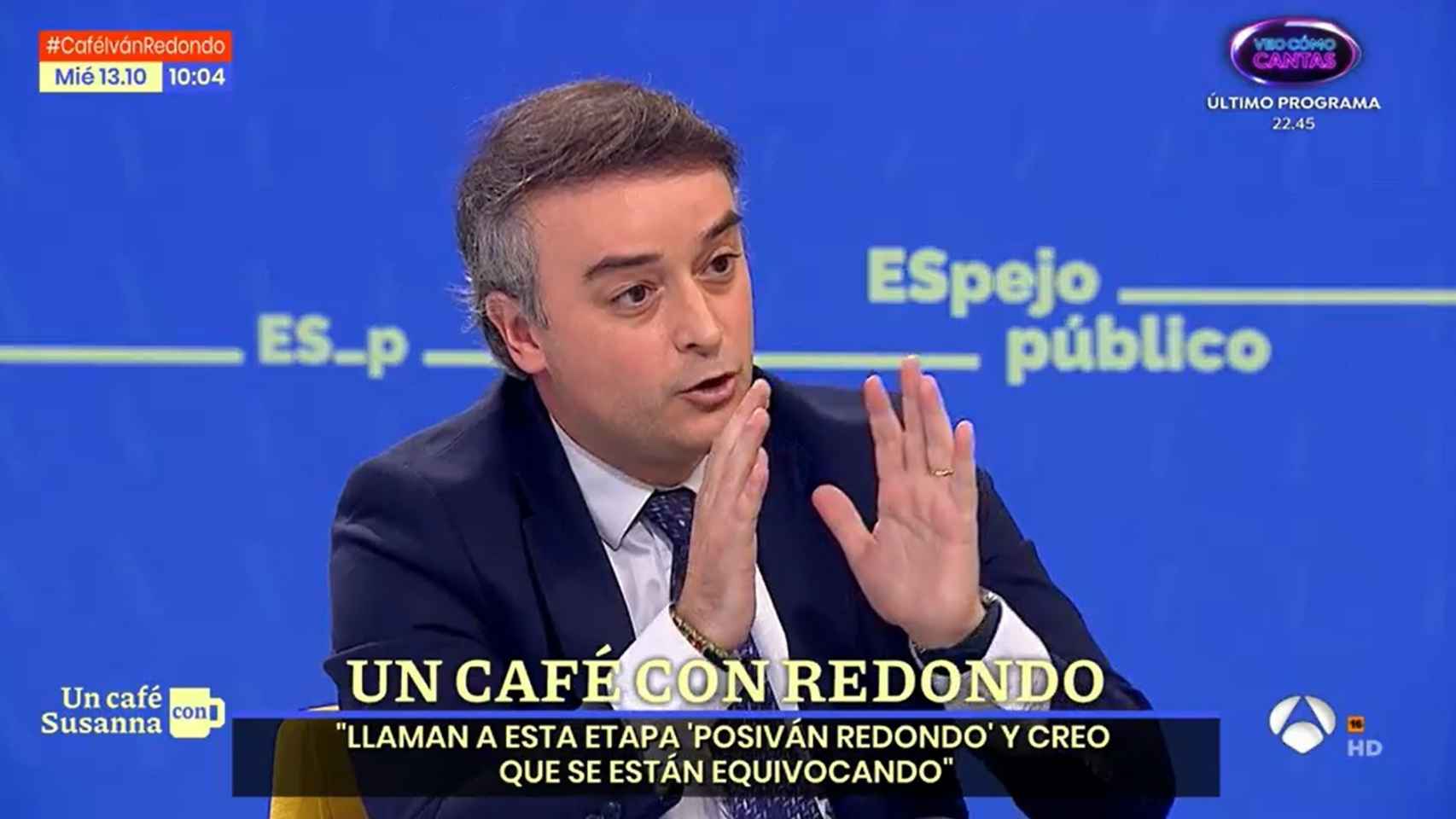 Iván Redondo en entrevista a Espejo Público.