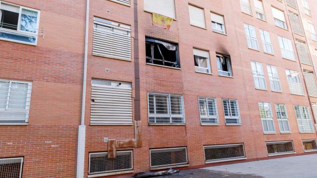 La vivienda incendiada / ICAL