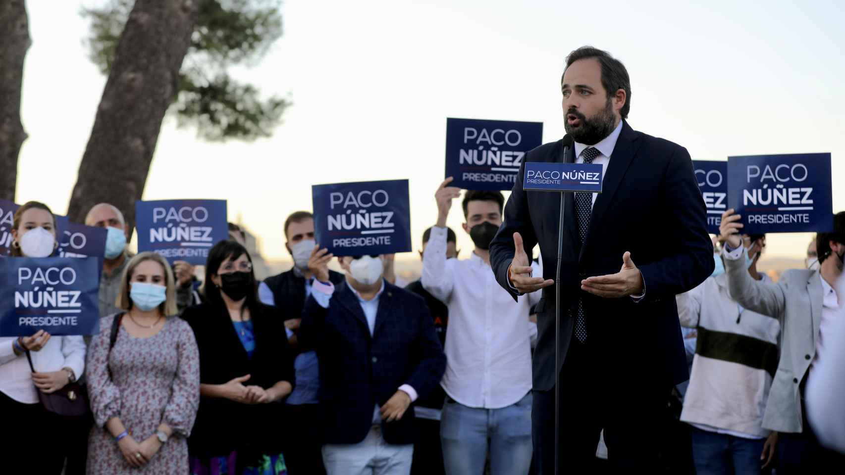 Paco Núñez presenta su candidatura a la reelección como presidente del PP de Castilla-La Mancha