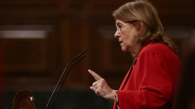 La vicesecretaria sectorial del PP, Elvira Rodríguez, en el Congreso.