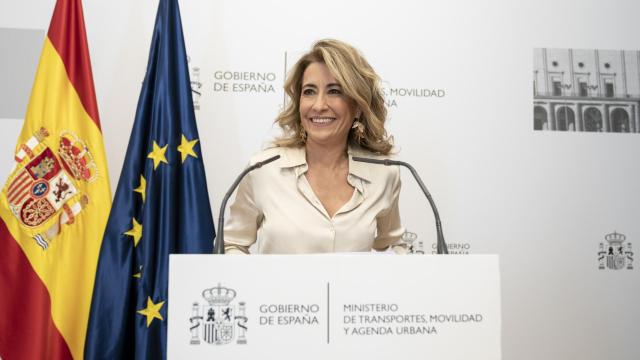 Raquel Sánchez, ministra de Transportes, Movilidad y Agenda Urbana.