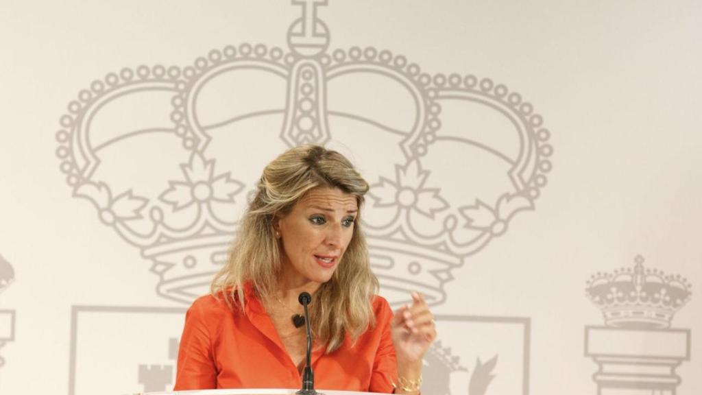 Yolanda Díaz, vicepresidenta segunda del Gobierno,