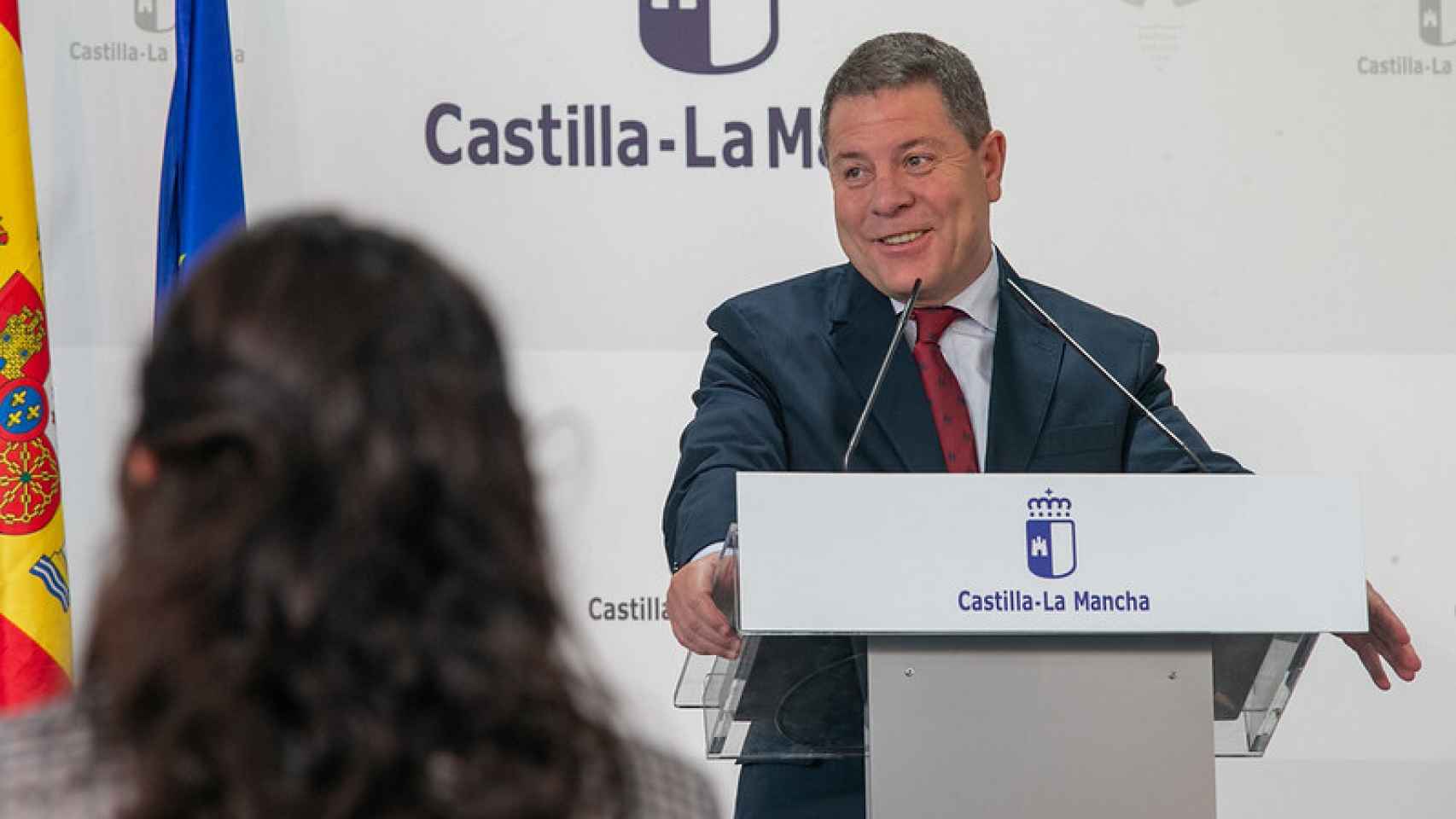 García-Page durante su intervención en Belmonte.