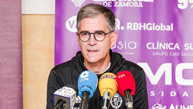 Roberto González, entrenador del UEMC Real Valladolid