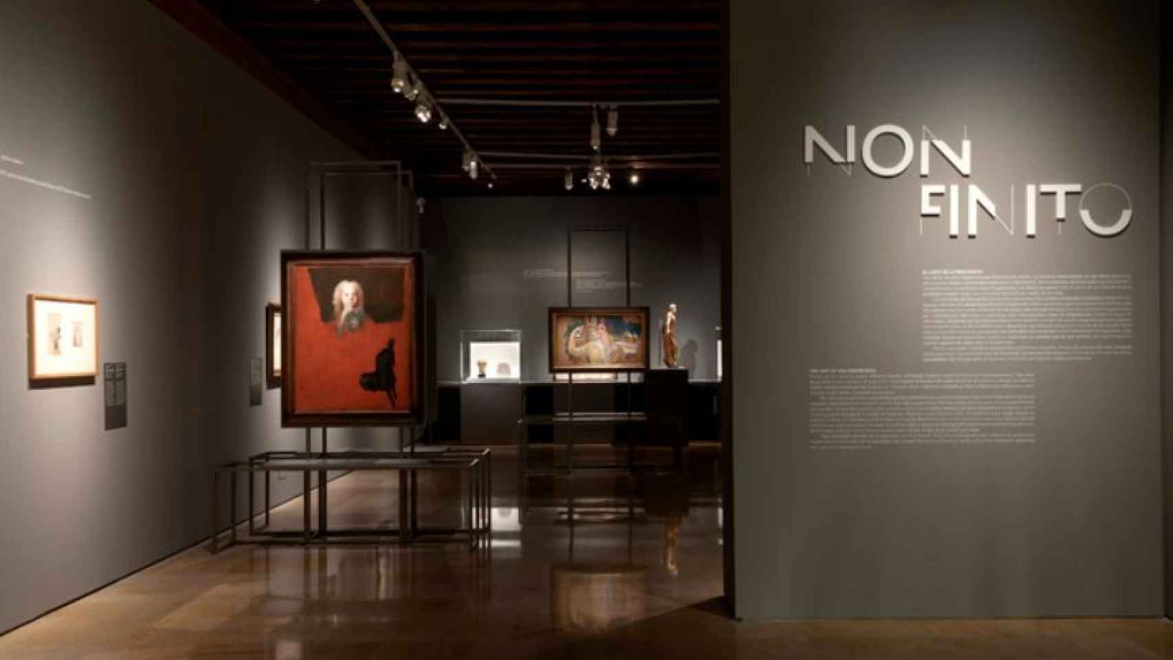 Exposición 'Non Finito' en el Museo Nacional de Escultura.