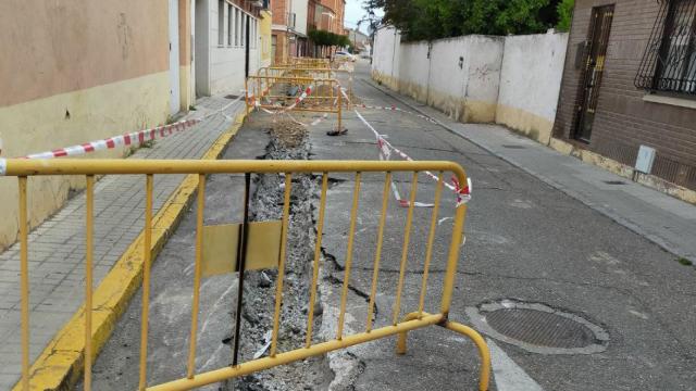 Obras en Laguna de Duero