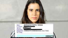 Teresa Bernadas y la imagen de su diagnóstico