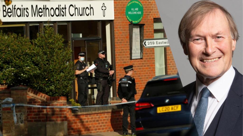 Matan a puñaladas al diputado británico David Amess durante un acto en una iglesia de Essex