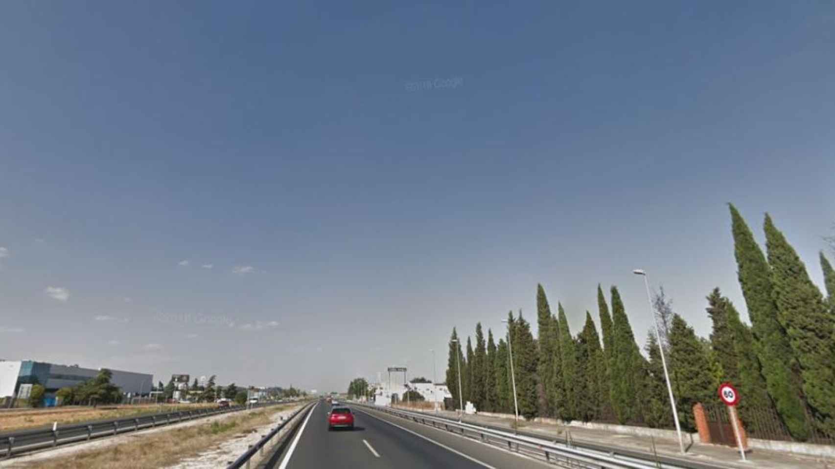 Autovía Madrid- Toledo a la altura de Illescas.