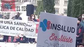Manifestación por la sanidad pública rural en Zamora