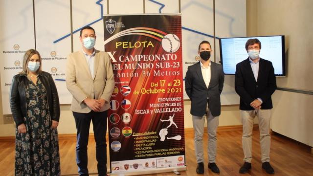 Valladolid y Segovia, epicentro internacional de la pelota en frontón