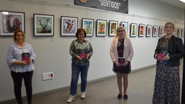 Presentación de la novela Historias de la luna llena en la biblioteca Municipal de Cigales