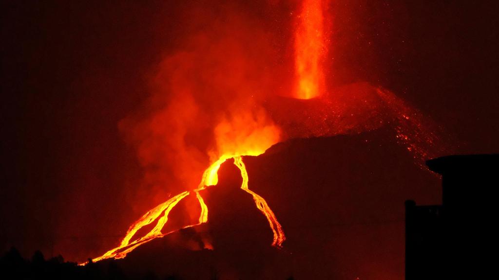 Erupción del Cumbre Vieja, en La Palma.