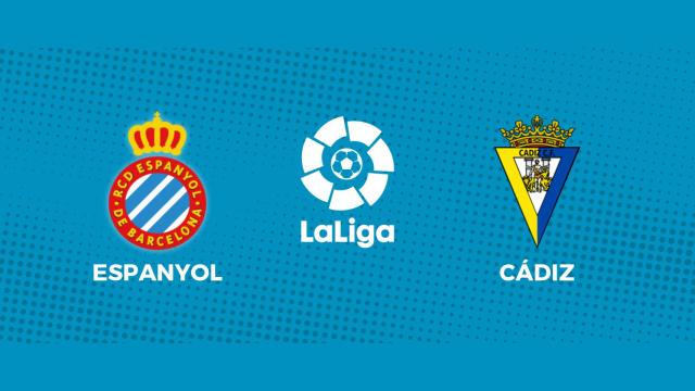 Espanyol - Cádiz: siga en directo el partido de La Liga