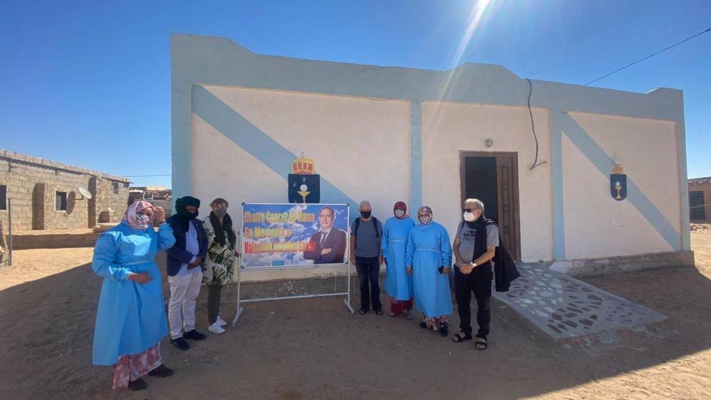 Centro de cáncer de mama Valeriano Martínez para refugiadas saharauis.