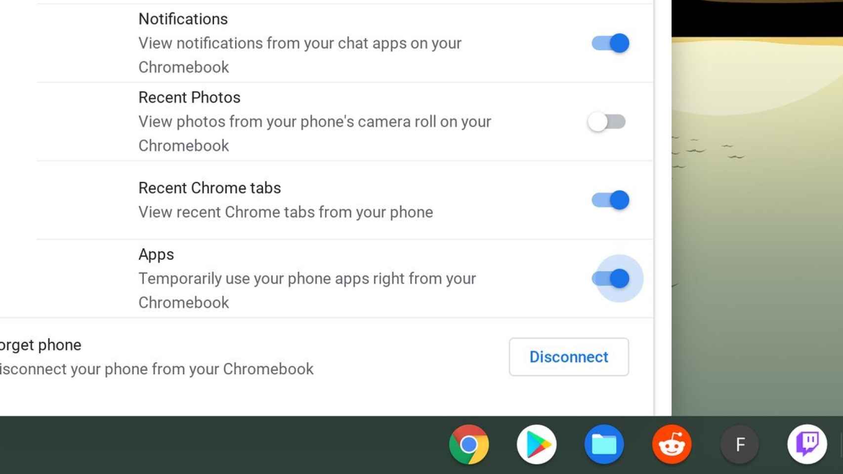 Aplicaciones Android en Chromebook
