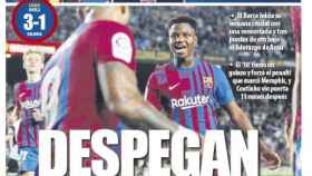 La portada del diario Mundo Deportivo (18/10/2021)