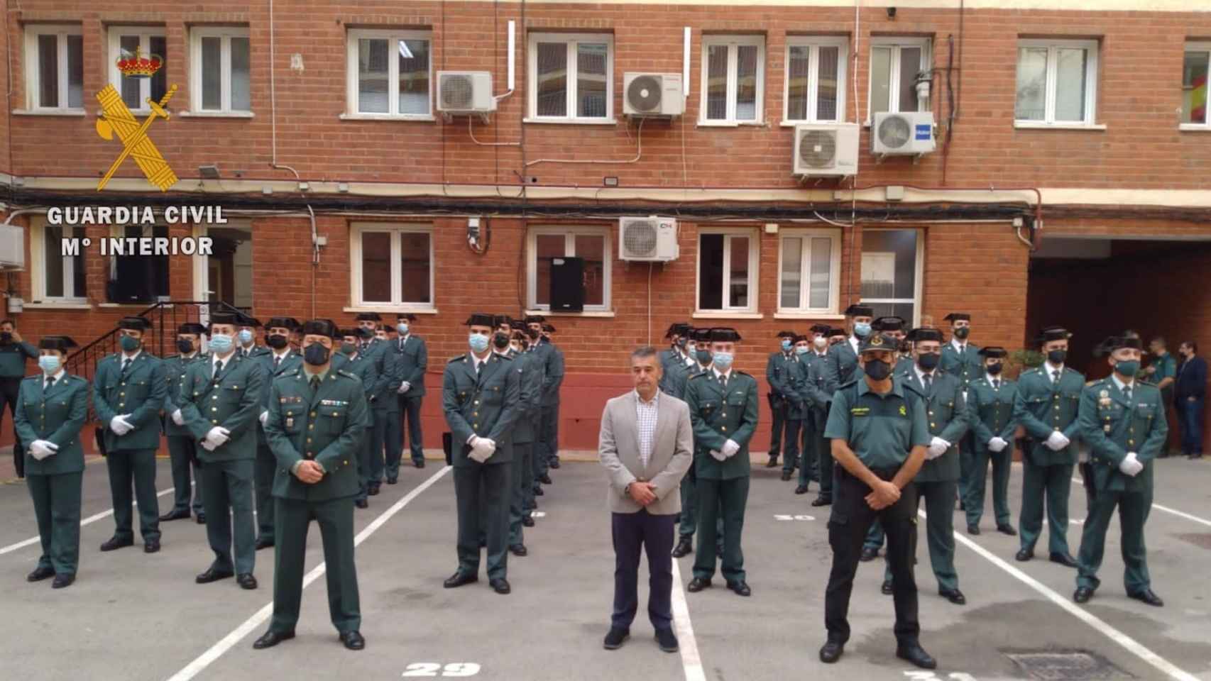 La Guardia Civil de Albacete recibe 44 efectivos en distintas localidades de su provincia