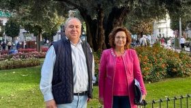Vicente Tirado y Carmen Riolobos en Talavera de la Reina.