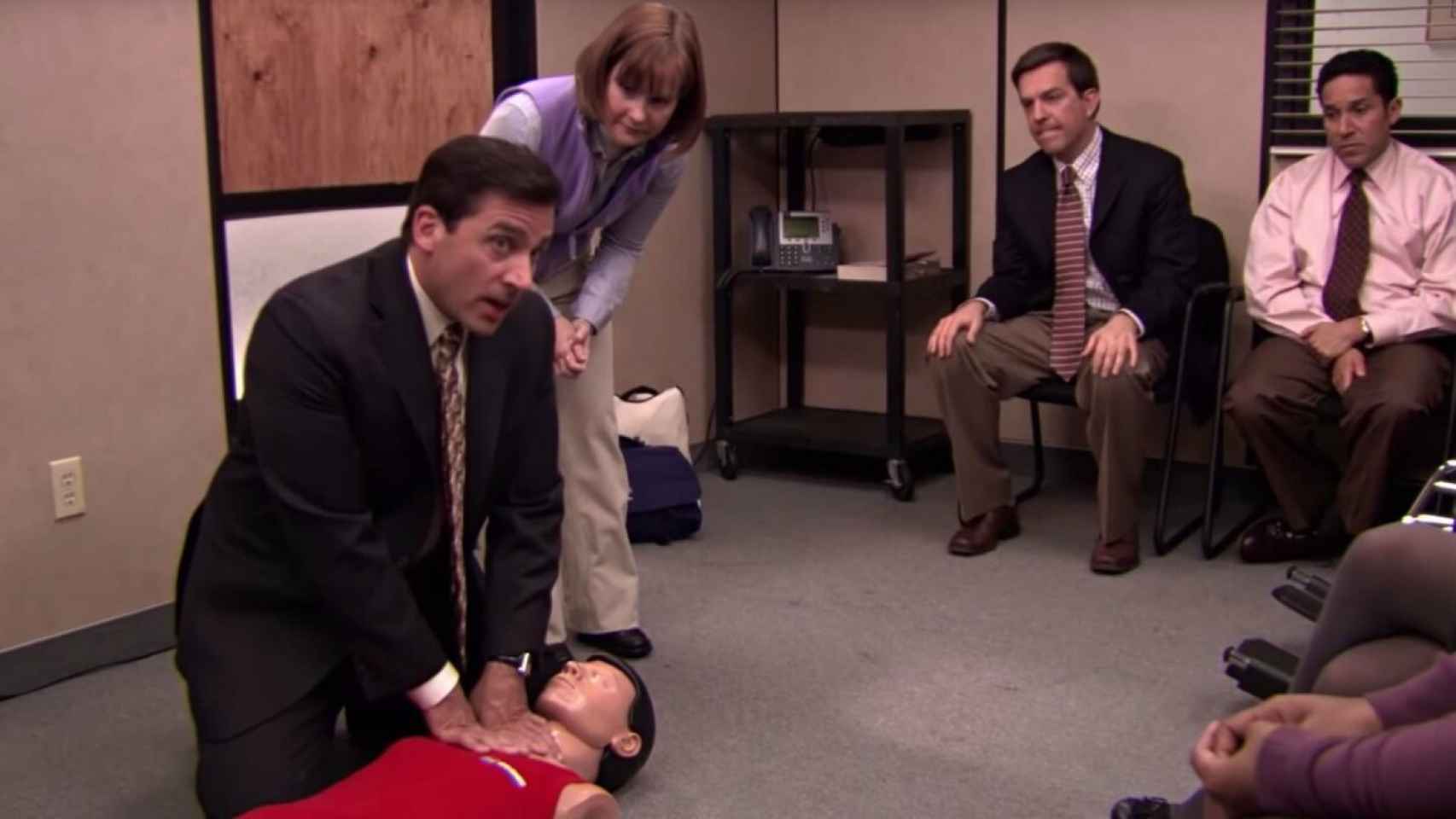 Fotograma del episodio 'The Office: Stress Relief'.