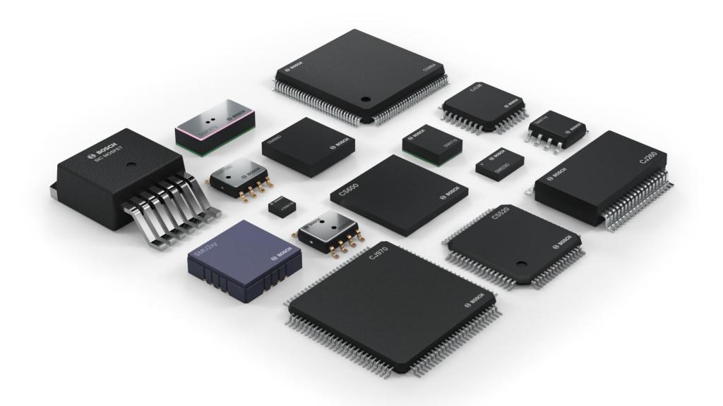 Gama de semiconductores de Bosch.