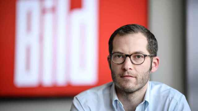 Julian Reichelt, director del diario 'Bild' hasta el pasado lunes.