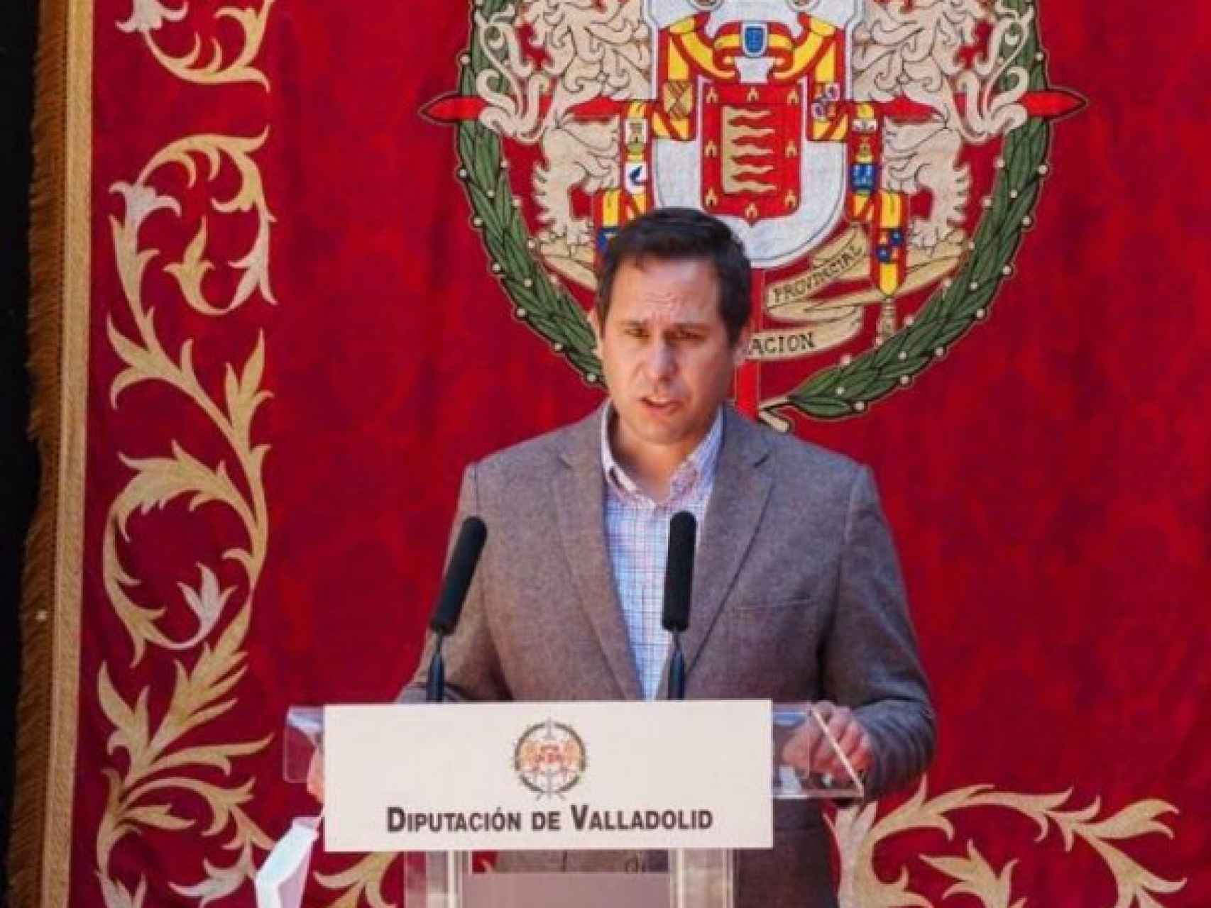 Mario de Fuentes, portavoz de Vox en la Diputación de Valladolid