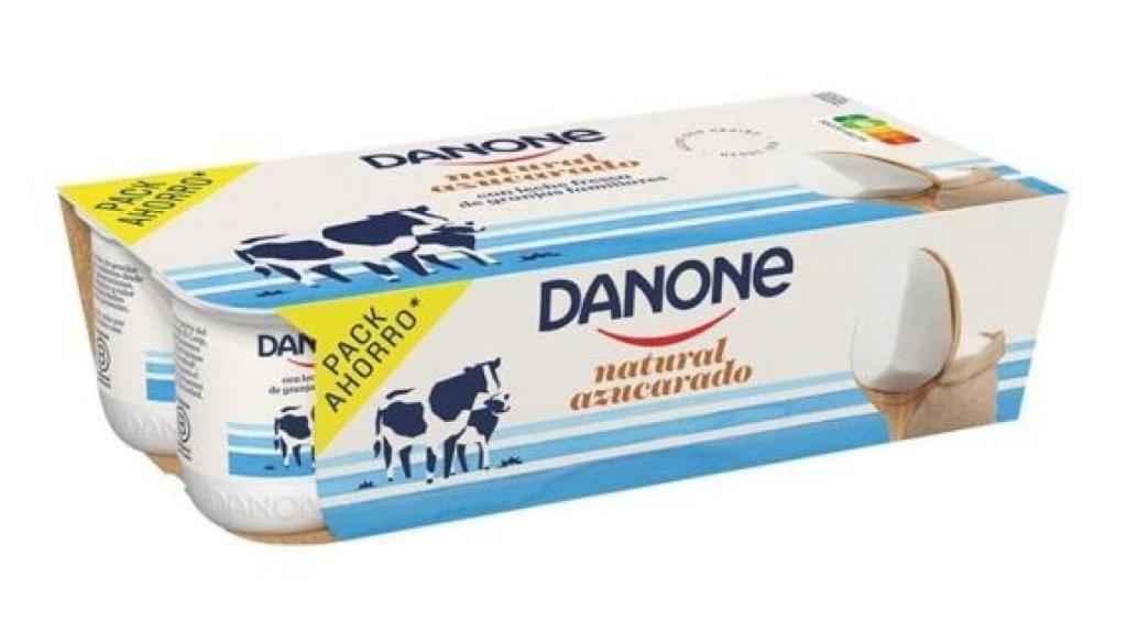 Yogures danone.