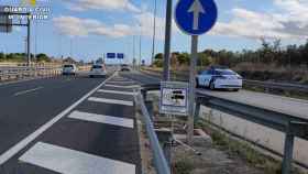 La Guardia Civil detiene a un conductor que circulaba casi al doble de la velocidad permitida en Elche.