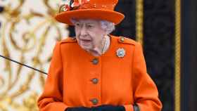 La reina Isabel II en Londres.