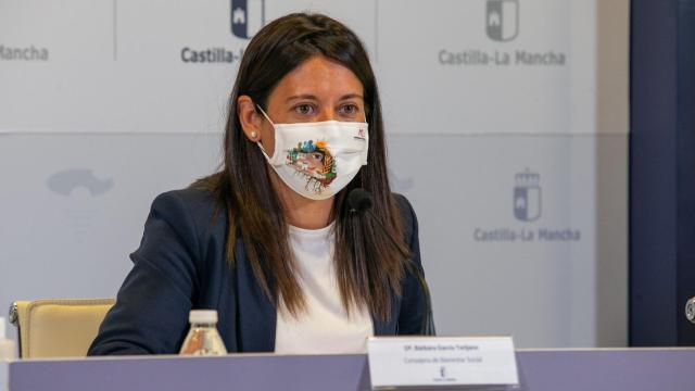 Bárbara García Torijano, consejera de Bienestar Social. Foto: JCCM