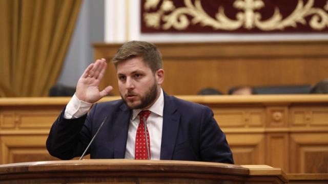 Nacho Hernando en su intervención.