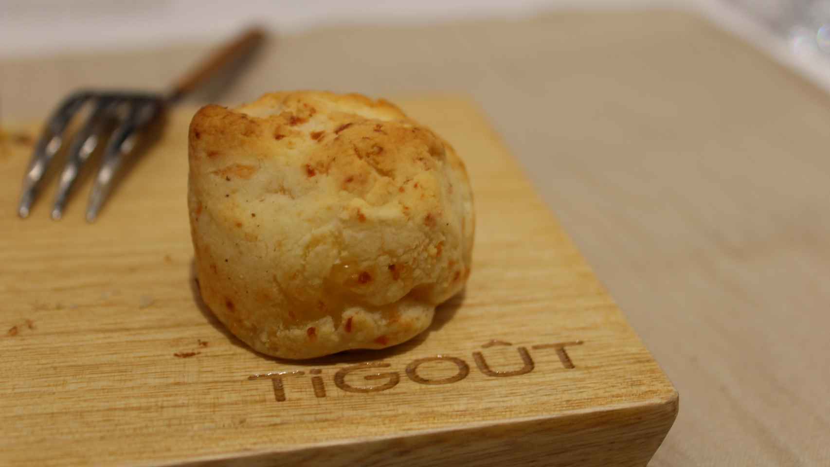 El pastel Cheesy Bomb, elaborado por Tigoût.
