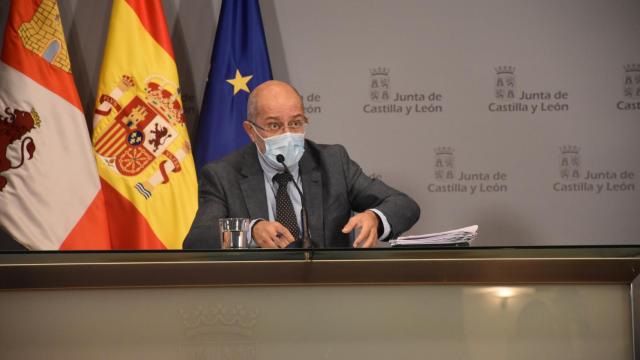 El portavoz y vicepresidente de la Junta, Francisco Igea, tras la reunión del Consejo de Gobierno