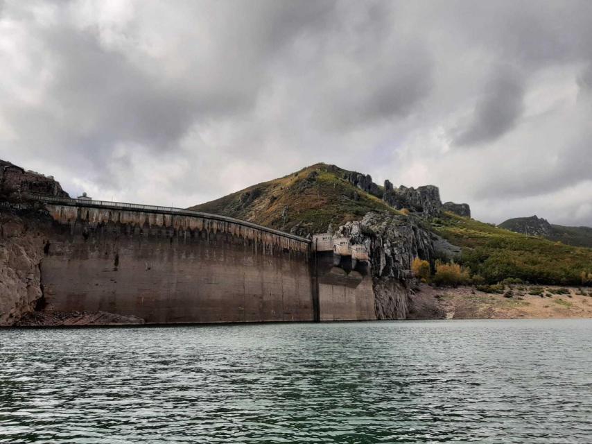 Imagen de un embalse en Castilla y León.