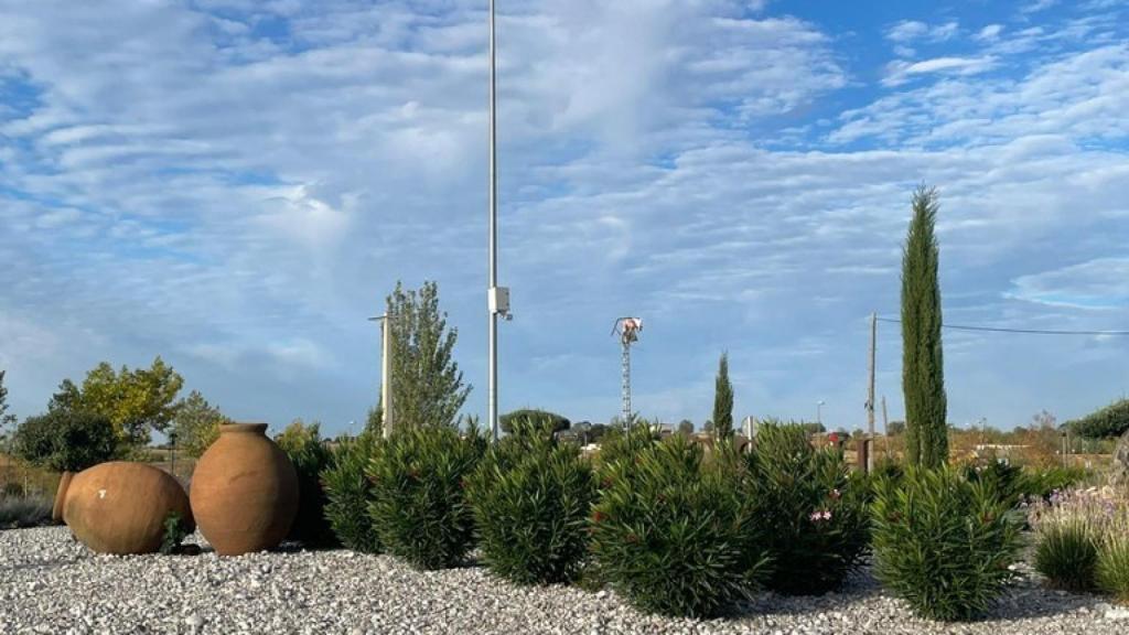 Cámaras en la localidad guadalajareña de Horche. Foto: Ayuntamiento