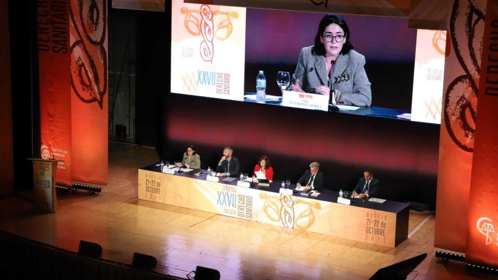 Un momento durante el Congreso Nacional de Derecho Sanitario.