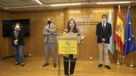 La alcaldesa de A Coruña ve los presupuestos de la Xunta insuficientes