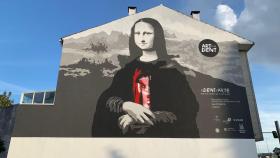 Art for Dent: El proyecto  artístico y solidario que trae a Santiago la Mona Lisa