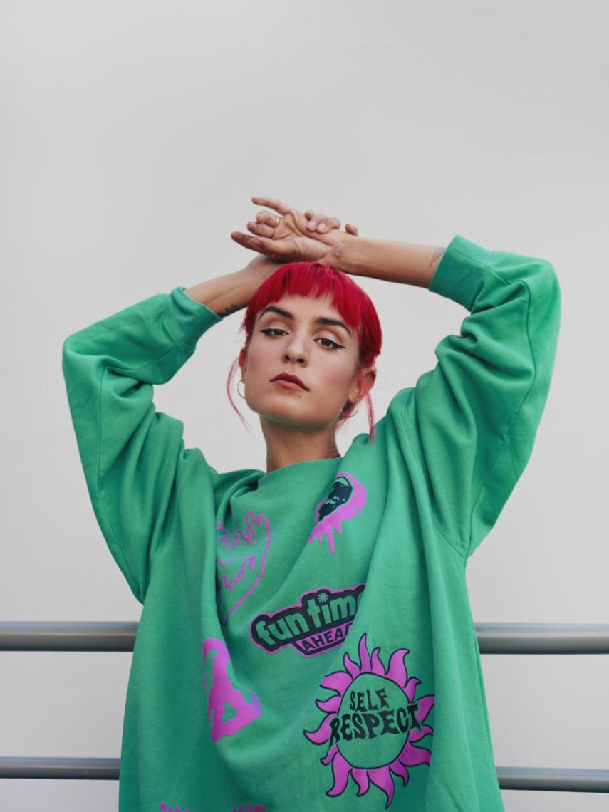 Sudadera de la nueva colección de Natalia Lacunza para H&M.